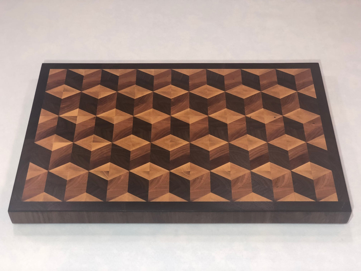 3D End Grain Cutting Board