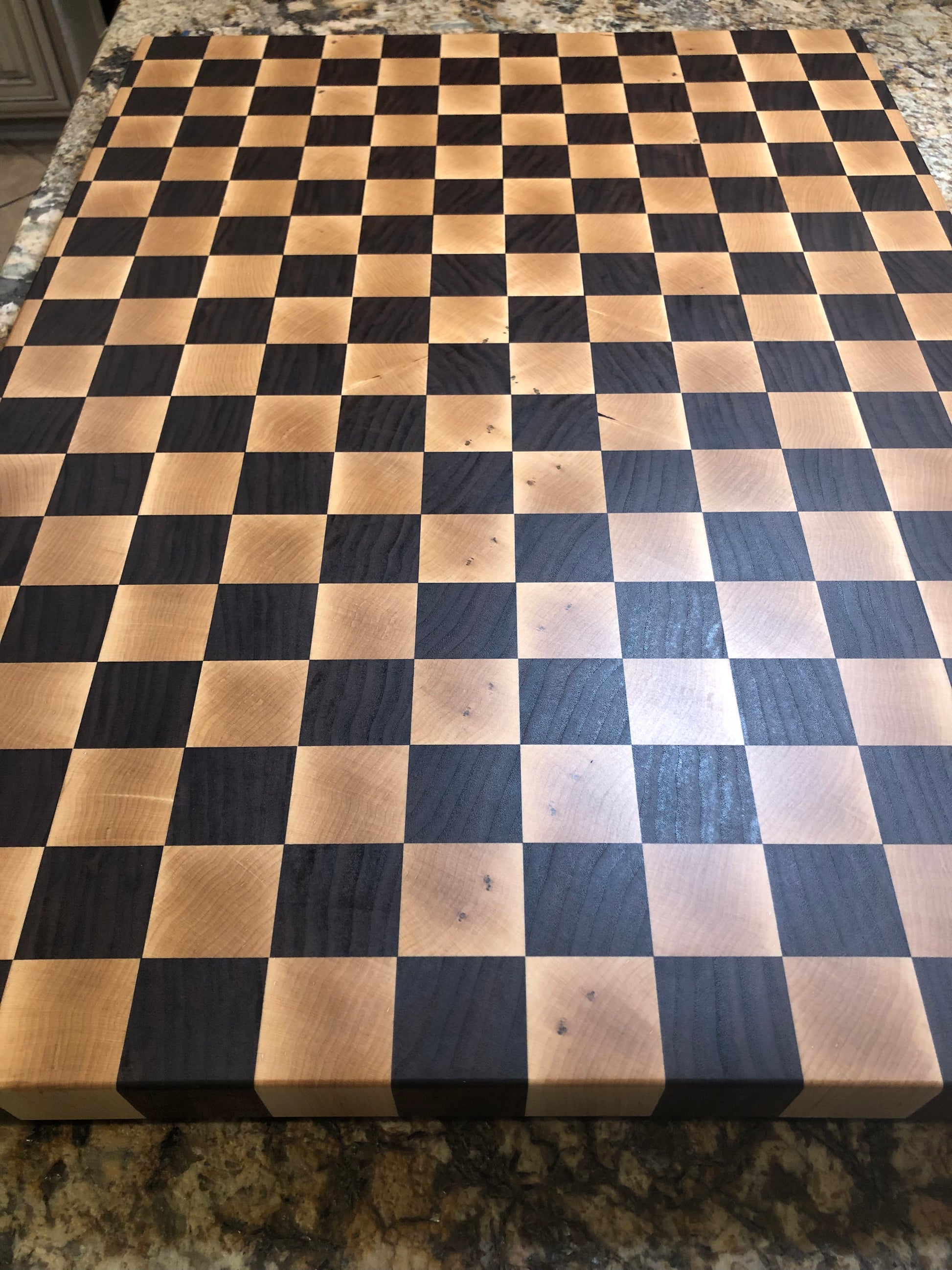 Checkerboard Finish Closeup