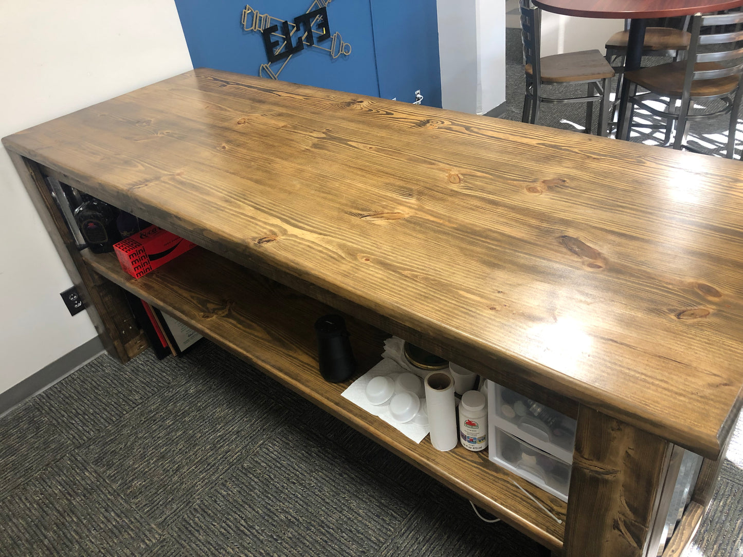 Item Called The Bar, rear view