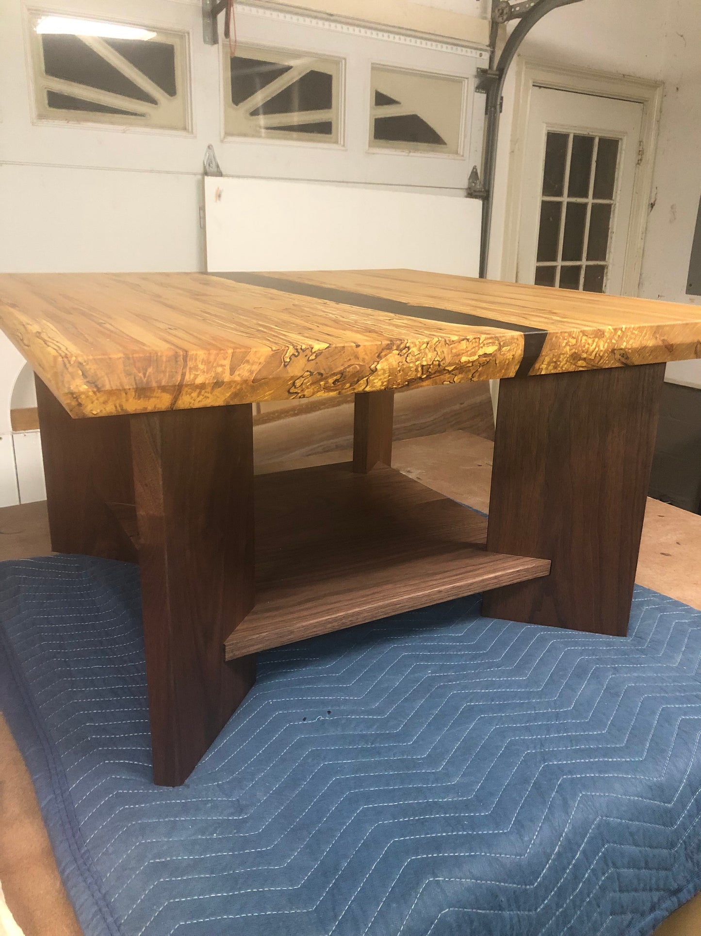 Side View of table in workshop