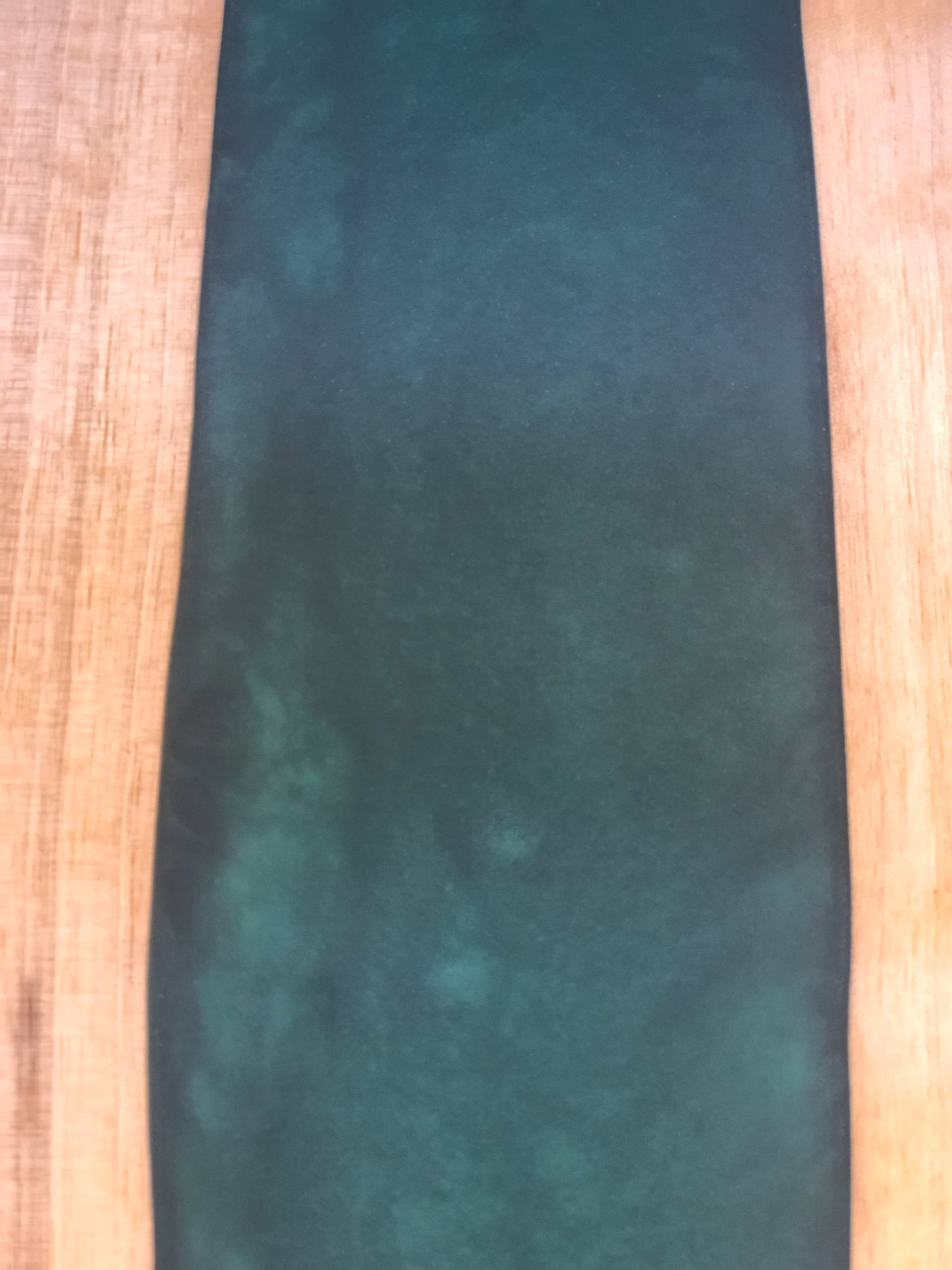 Green Epoxy Board Closeup View