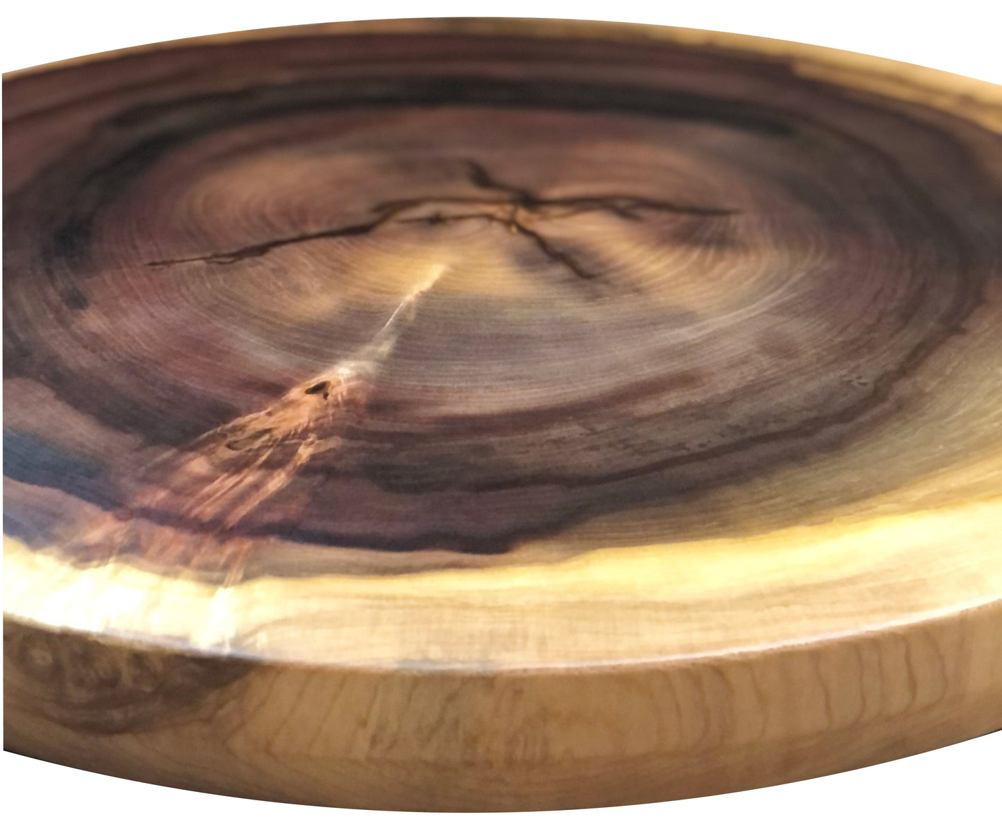 Rainbow Poplar Lazy Susan Cover View