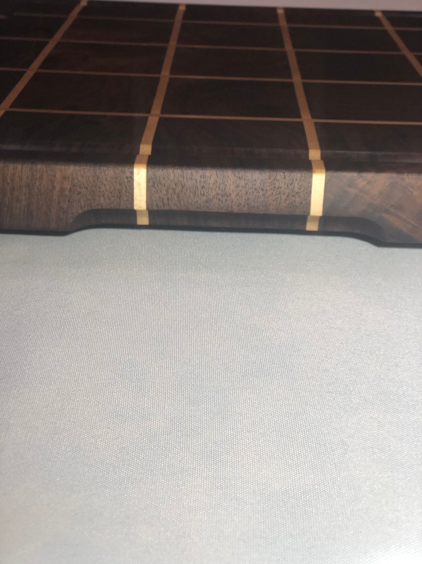 Black Walnut and Maple End Grain Square Cutting Board