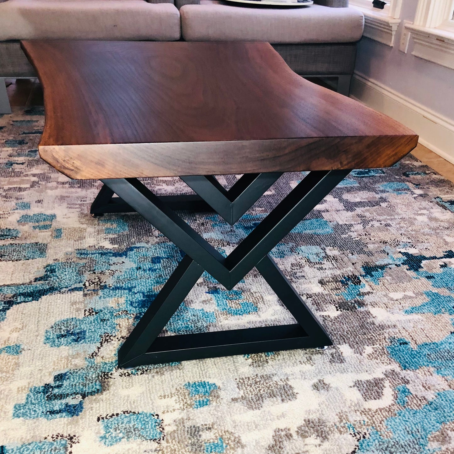 Black Walnut Live Edge Coffee Table