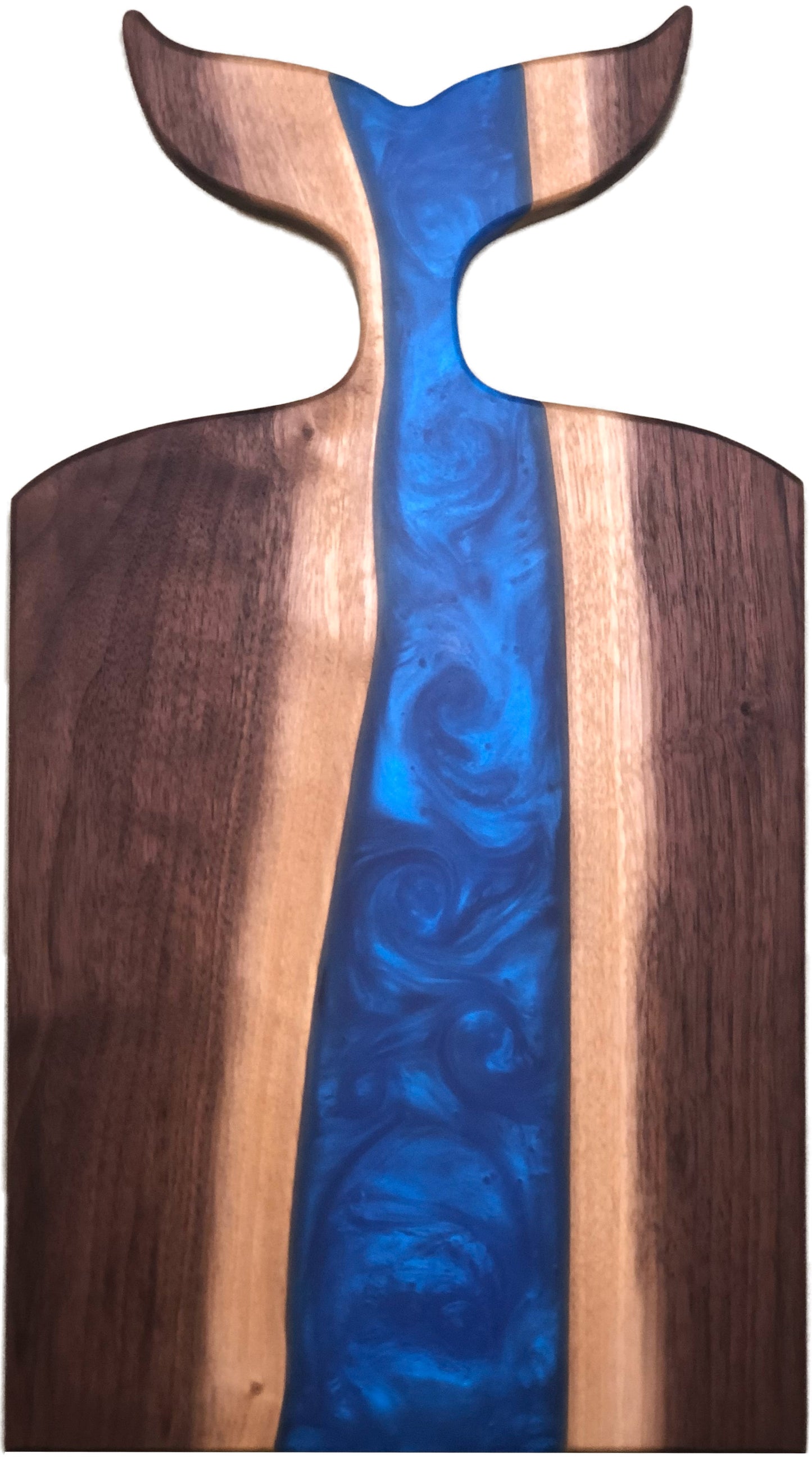Blue Epoxy Board Overhead View